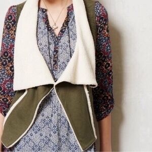 Anthropologie Sherpa Vest